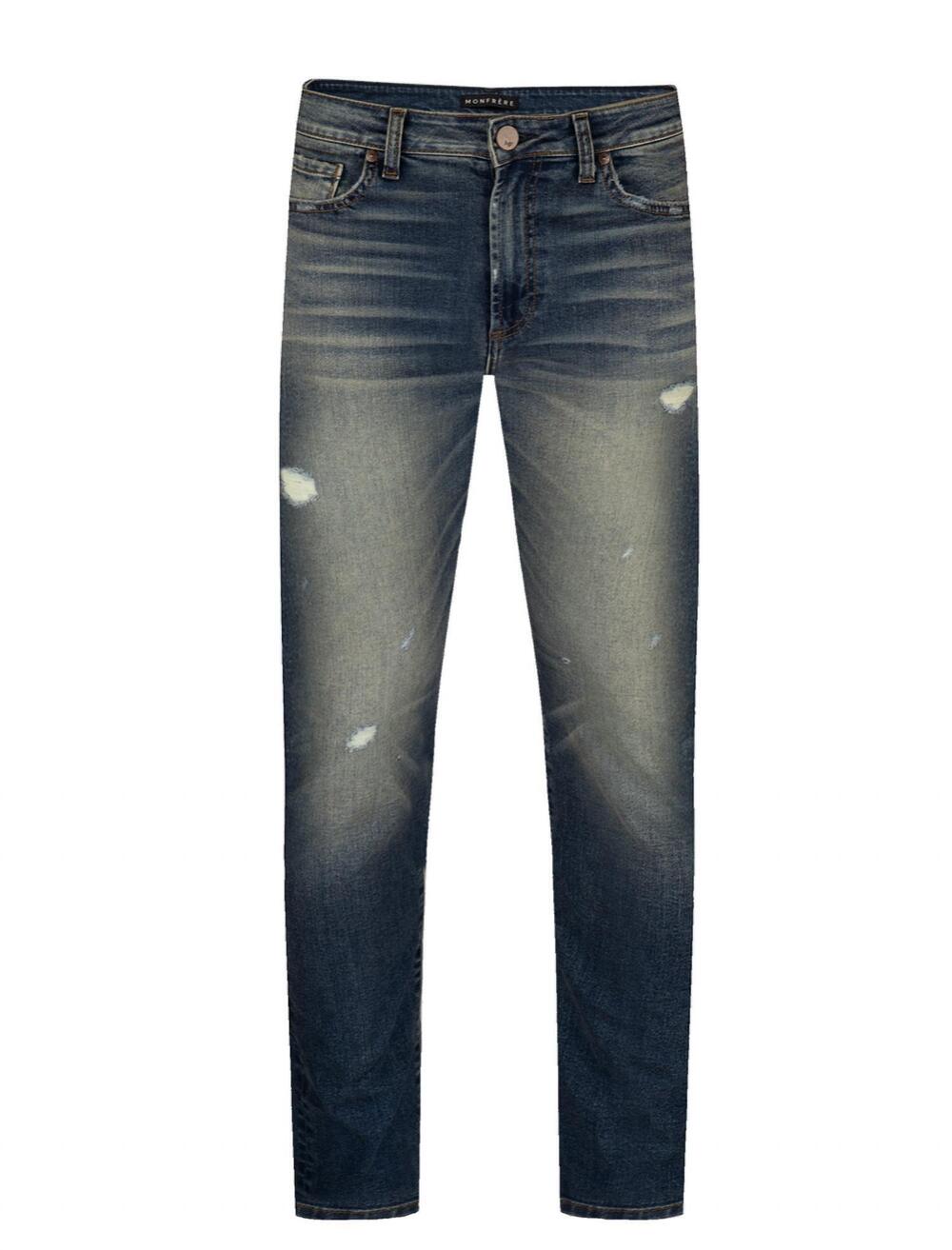 NEW MONFRERE men's brando distressed jean in le mans